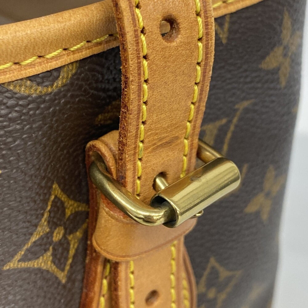 Louis Vuitton Monogram Bucket PM Tote Bag M42238 Brown (Women's) - Picture 8 of 10